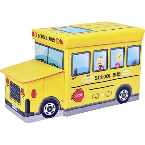Spielzeugkiste Gelber Bus (1/5)