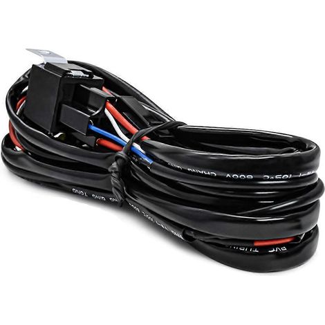 16 AWG LED-Lichtleisten-Kabelbaum-Set - für Offroad-Scheinwerfer