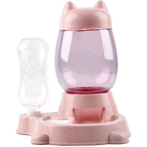 Gamelles surélevées pour chiens et chats, distributeur automatique de croquettes pour chatons et autres animaux de compagnie. (1/5)