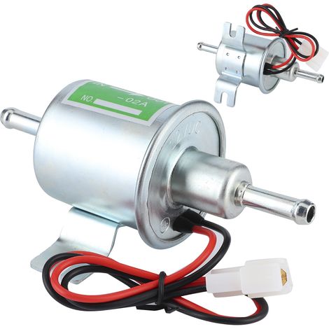 Pompe à carburant électrique en ligne 12 V pour essence, diesel et électricité, basse pression HEP'02A, pièce universelle pour voiture, camion et bateau (1/5)