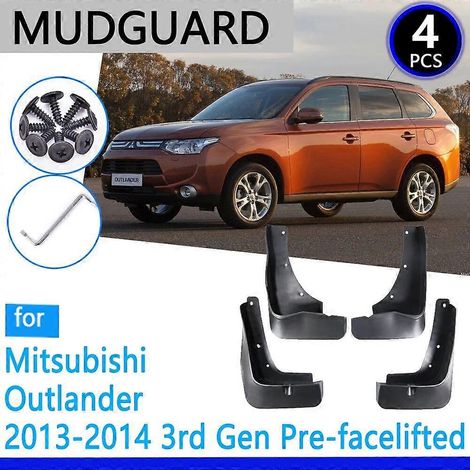 Garde-boue compatibles avec Mitsubishi Outlander 2013-2014 - Accessoires auto - Bavettes et ailes - Pièces de rechange automobiles (1/5)