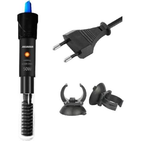 Calentador clásico para acuarios de peces y tortugas de 50 W (Y1-50W) (1/5)