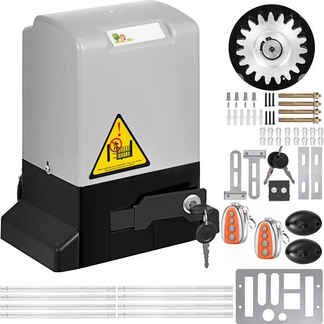 VEVOR Ouvre-Porte pour Garage 600 kg Ouvre Portail avec Portee de la Telecommande 30 m, Silencieux au Travail, avec Telecommande et Accessoires pour Portes, Hotels, Usines, Ecoles, Maisons, Fermes