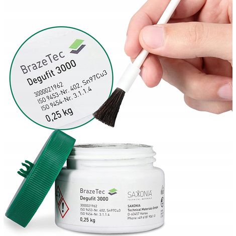 Agam Pâte souder - 250 g - Grise - Pratique avec pinceau - Haute performance (1/5)