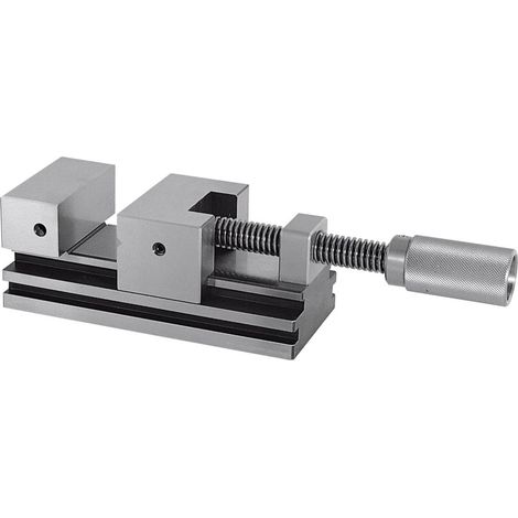 HOFFMANN Schleif- und Kontrollschraubstock mit Gewindespindel, Backenbreite A: 70 mm