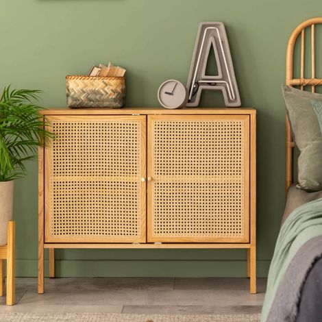 Nordlinger – Rouleau de cannage en canne de rotin naturel tissé à la main – Motif losanges 8 brins – Dimensions 100x60cm pour sièges et projets décoratifs