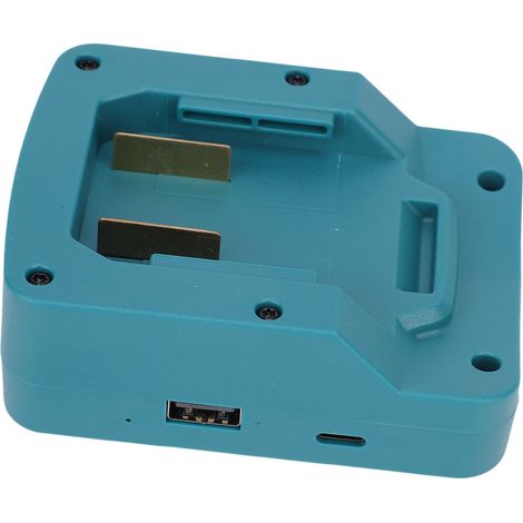 Adaptateur chargeur sans fil pour batterie téléphone compatible PARKSIDE X20V TEAM PAP20A1 PAP20A3 PAP20B1 PAP20B3 avec ports Type C USB DC (1/5)