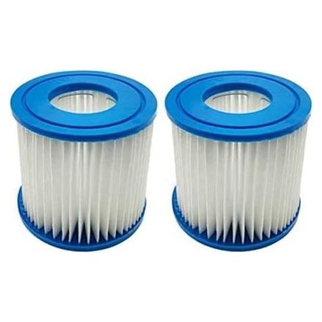 2er-Pack Filterkartuschen für Bestway Typ VII und D, kompatibel mit Intex Typ D Filterkartusche Hot Spring Spa Swimming Pools (1/4)