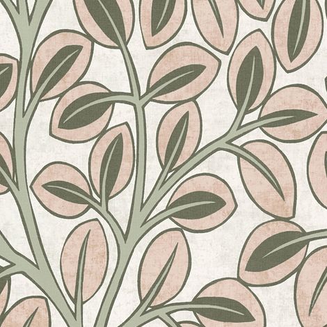 Vliestapete - Nordic Feeling - Grau Braun Blumen Floral A.S. Creation - 791473 (1/5)