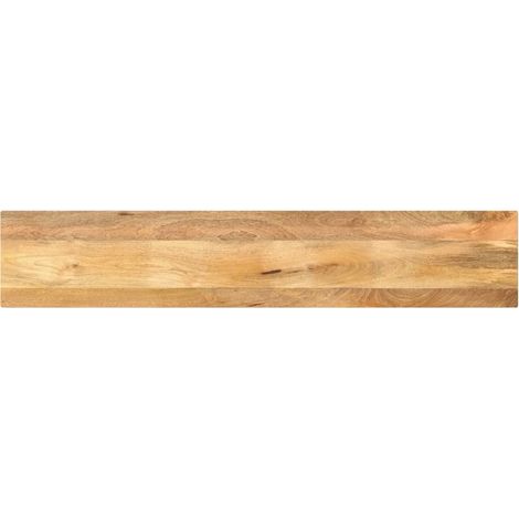 Tischplatte 140x40x2,5 cm Rechteckig Massivholz Mango