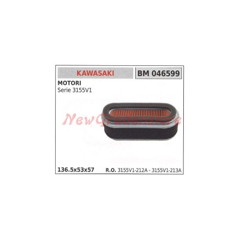 Filtro aria KAWASAKI motore Serie 3155V1 046599