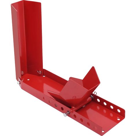 Soporte para motocicleta, apto para ruedas de 20 a 61 cm, ancho de neumático de hasta 14,5 cm, capacidad de 500 kg, altura regulable, acero de alta calidad. (1/5)