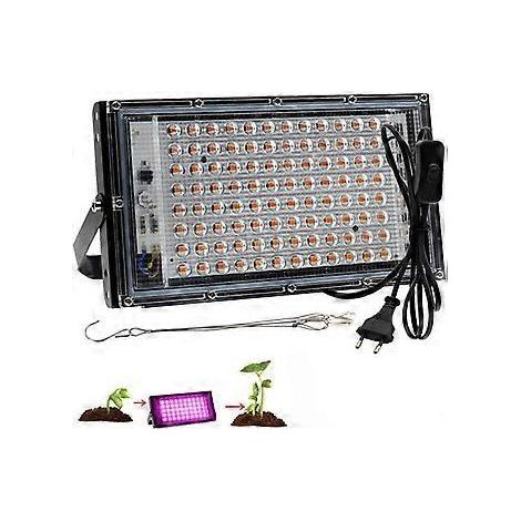 100W Lampe De Culture Spectre Complet Lampe LED pour plante spectre complet LED Grow Light pour plantes d'intrieur Hydroponic Lgumes et fleurs (1/5)