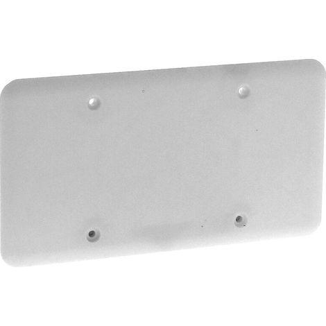 Legrand – Couvercle universel pour boîte 2 postes – Obturateur complet – Dimensions 155 x 85 mm – Entraînement 71 mm – SKU LEG080182