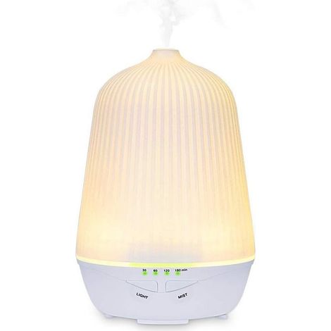 TrAdE Shop Traesio - Umidificatore Usb Lampada Bianco Calda A750 100ml Aromaterapia - (1/5)