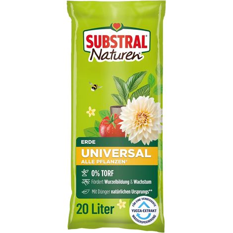 SUBSTRAL® Naturen® Universalerde torffrei - 20 Liter (1/5)