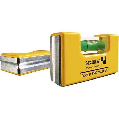 Stabila Livella a bolla professionale gialla 7 cm precisa