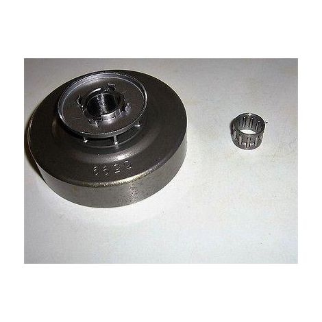 CAMPANA PIGNONE FRIZIONE 3/8 6 DENTI MOTOSEGA TANAKA ECV3801 ECV4501 (1/2)