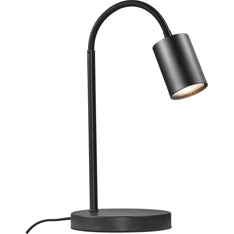 Lampe à poser EXPLORE  Métal Noir, H.55.1 - IP20 - GU10 /Nordlux Intérieur (1/5)