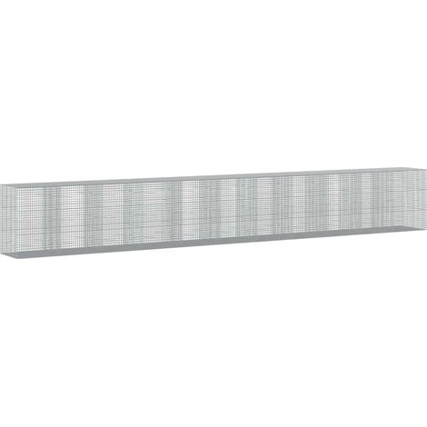 Gabione mit 3,5 mm Draht und 5x5 cm Maschen 1100x100x150 cm vidaXL (1/5)