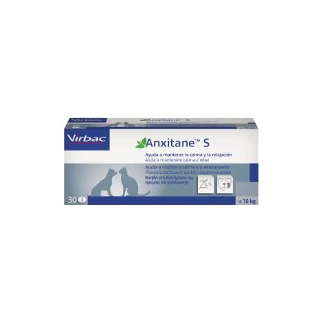 Virbac Dog e Cat Anxitane Small  - Virbac Dog e Cat Anxitane Small - Confezione Da 30 Compresse (1/4)