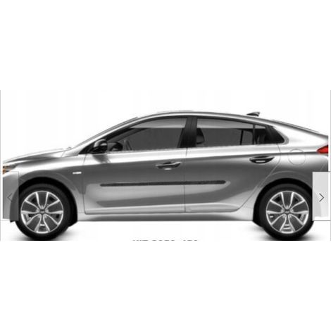Hyundai Ioniq - Garnitures de portes latérales noires (1/5)