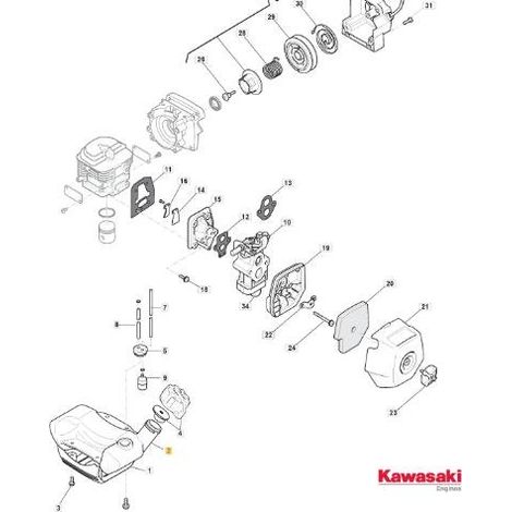 SERBATOIO-COMP-FUEL ORIGINALE STIGA - 118801892/0