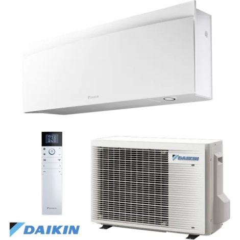 Climatiseur réversible Daikin Emura 2.4 kW – Efficacité A+++ – Wifi intégré – Pour surfaces jusqu'à 20 m² – Technologie Bluevolution