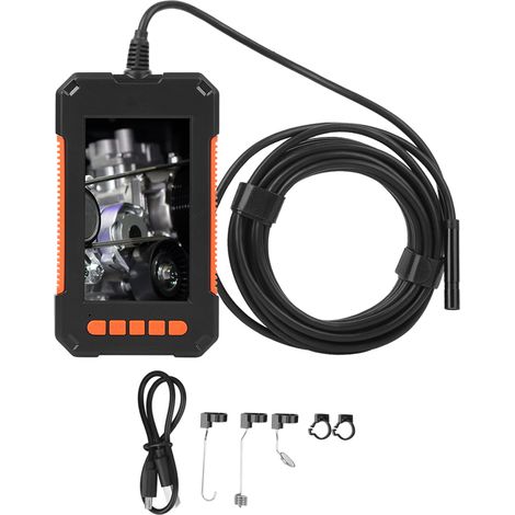 Endoscope Portable P40 8mm avec Écran Couleur 4,3 Pouces, Résolution 1080P et Étanchéité IP67 (1/5)