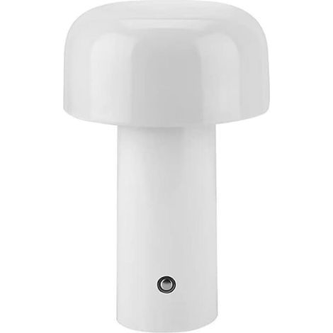 Lampe de Table LED Champignon Sans Fil Rechargeable Tactile 3 Niveaux Bureau Chambre (1/5)