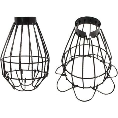 Pr Reptile Heating Lamp Cover, Reptile Heating Lampshade - Iron Wire Reptile Heating Guard, Anti-Scald Lamp Mesh Cover for Terrarium (1/5)