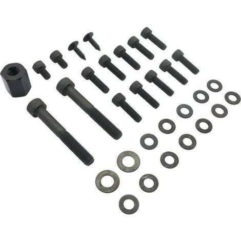 Kit de vis de carrosserie carénage capotage acier compatible avec MBK booster Yamaha BWS Scooter moto