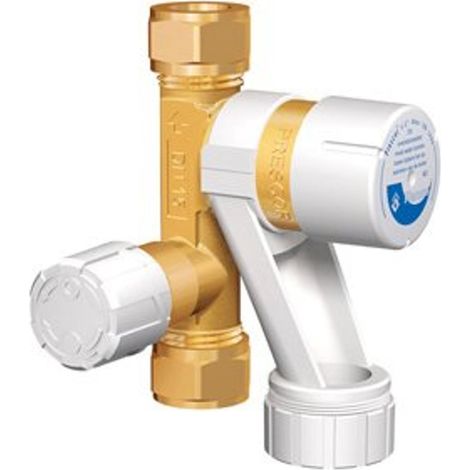 Flamco prescor inletcombination 15mm kneel 8 bar (1/4)
