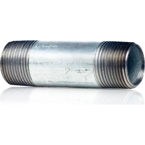 CONECTOR ROSCADO DOBLE CARA 3/4 1000 MM GALVANIZADO