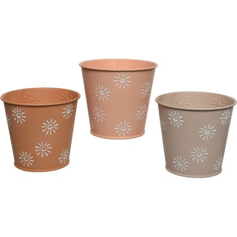 3 Pot De Fleur Individuel ø11x10.6cm