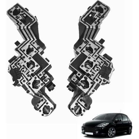 2 PièCes Auto ArrièRe Gauche Droite Feu ArrièRe Circuit Imprimé pour Peugeot 307 Hatchback 2008-2013
