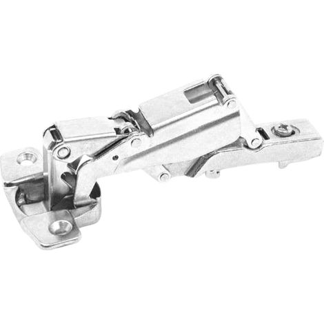 Charnières 180° Bras Droite Bases avec Embase H2 pour Portes de Meubles Gamme Universelle - EVOTRADE (1/2)