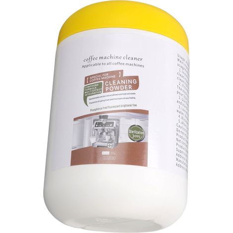 Détartrant pour machine à café, agent actif, durée de conservation de 36 mois, contenu net de 900 g, solution de nettoyage et de détartrage pour bouilloire. (1/5)