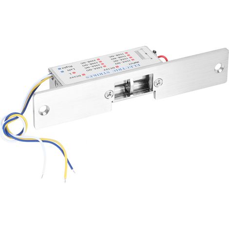 Serrures de sécurité d'accès aux portes à cathode électrique de type NC NO 12 V CC avec retour de signal (1/5)