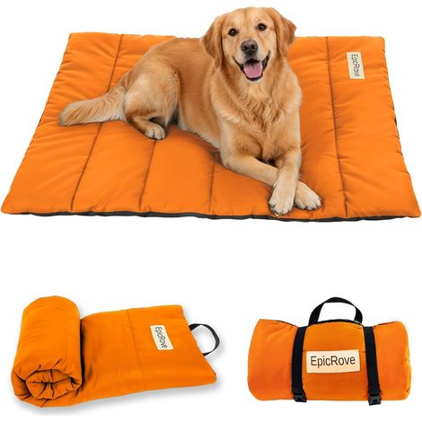 Travel Dog Mat - Waterproof, Non-Slip, Washable - 110 × 68 cm - Comfortable Cushion for Home, Outdoor, Camping and Car Boot (1/5)