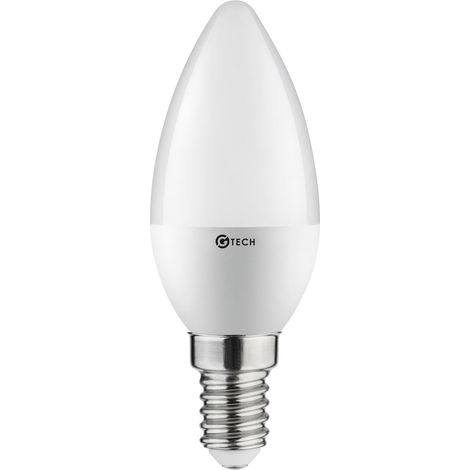 Ampoule LED Flamme C30, Culot E14, 3W (Équivalent 26W), 260 lm, 3000K Blanc Chaud, Éclairage Ambiance pour Lustres, Appliques et Lampes, Non Dimmable, Angle 160