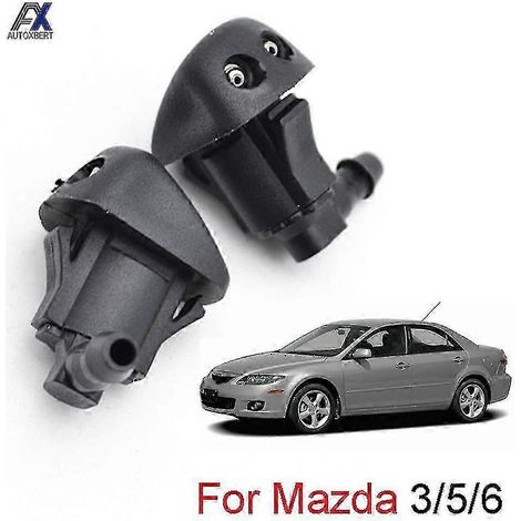 2 gicleurs de lave-glace avant pour Mazda 3 Mk1 03-09, 5 Mk2 06-10, 6 02-08 (2006, 2007, 2008) - Yvan (1/3)