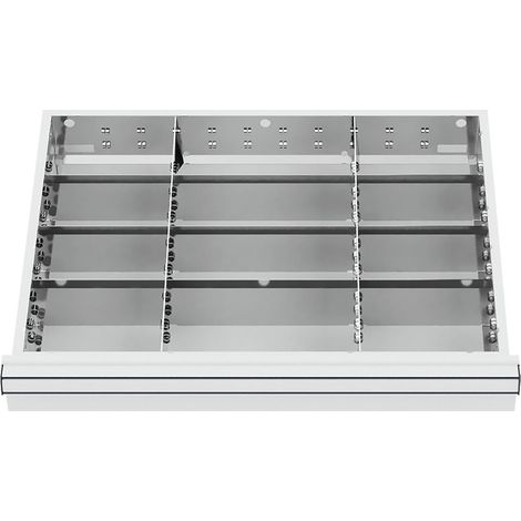WS24 Schubladeneinteilung Metalleinteilung BLH 200-300 mm Innenmaß 600 x 450 mm - WS24-100252