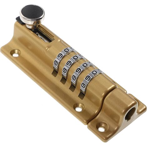 Serrure pour porte coulissante Unomor loquet à combinaison (1/5)