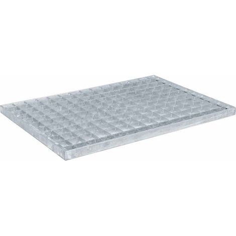 Rejilla Plateado 50 x 35 x 2 cm vidaXL