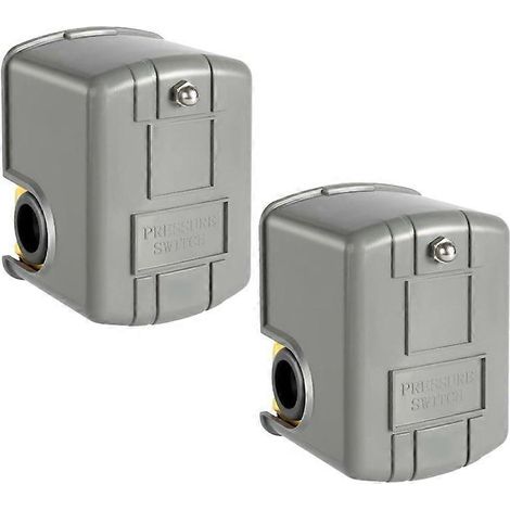 2-teiliger Druckschalter für Brunnenpumpen, 30-50 psi, 1/4" NPT-Innengewinde. (1/5)