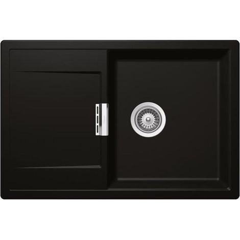 Schock Einbauspüle Cristadur Mono D-100 A Green Line Night NGT Exzenterbedienung (1/3)