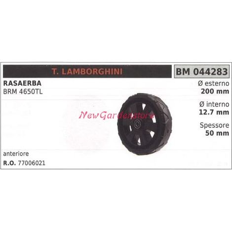 Ruota anteriore LAMBORGHINI rasaerba tosaerba tagliaerba BRM 4650 TL 044283