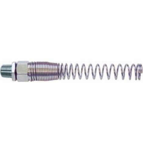 Raccord Pneumatique Tournant pour Tuyau d'Air 8x12 mm / Mâle 1/4" - D-Work (1/2)