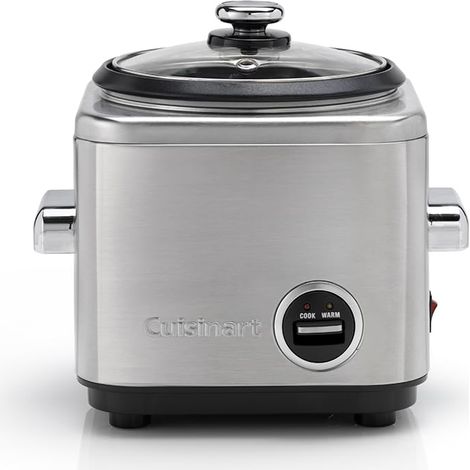 Rice Cooker 400g Riz et céréales multicuiseur Vapeur et maintien au chaud Fil rétractable acier inoxydable sans BPA Tasse à mesurer et cuillère à riz Livre de recettes inclus (1/5)